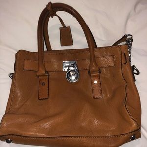 Camel Michael Kors purse